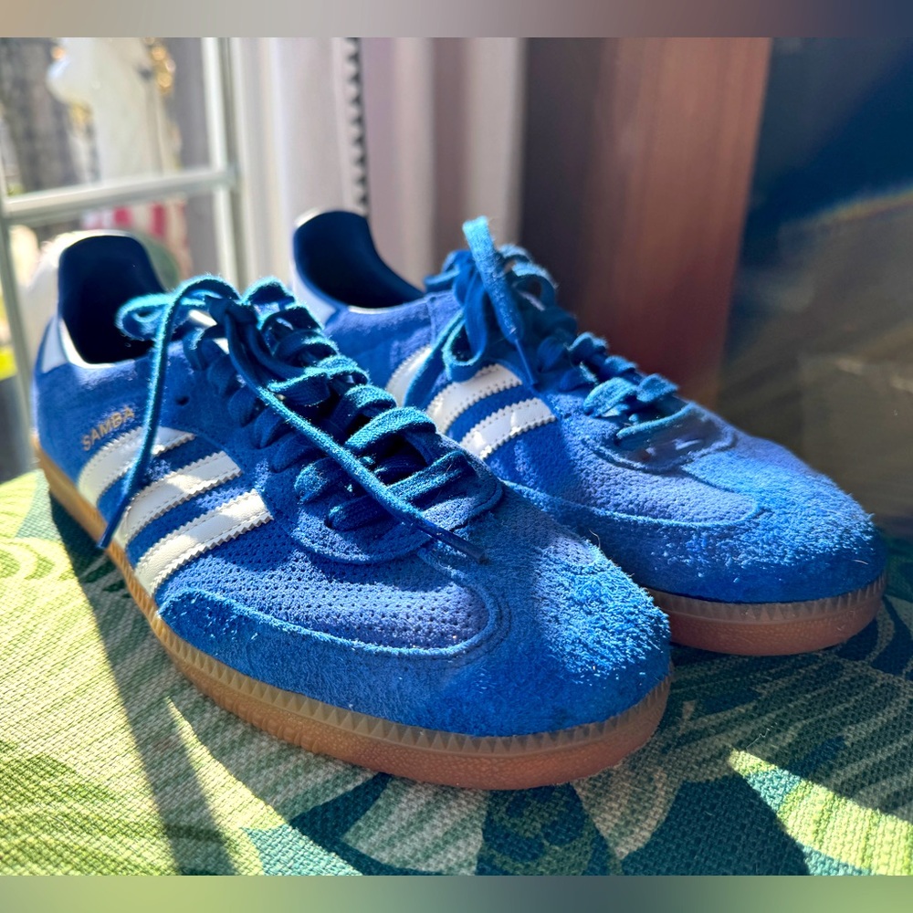Adidas Samba ADV - Blue / White - Men’s size 11